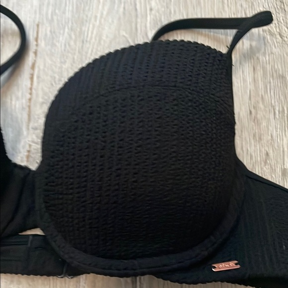 PINK Victoria's Secret Black Bikini Swimwear - Picture 3 of 9